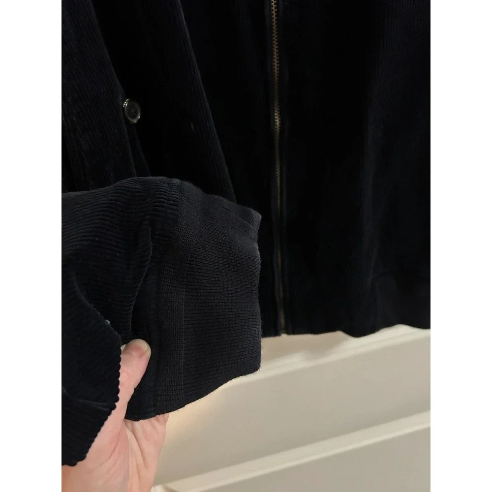 Polo Ralph Lauren Men's navy Corduroy Bomber Jacket 5XB (Big & Tall 5XB / 5TG.‎